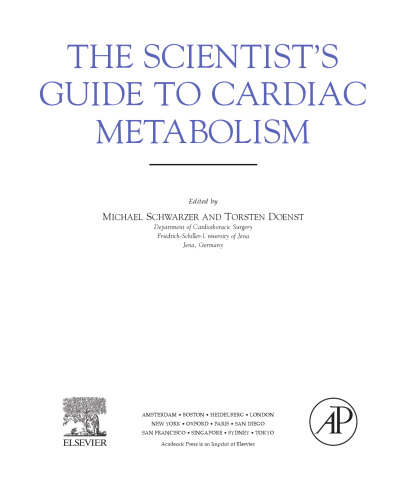 The Scientist's Guide to Cardiac Metabolism