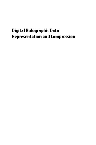 Digital Holographic Data Representation and Compression