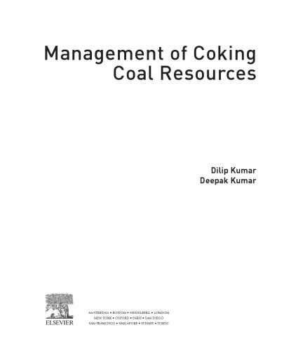 Management of Coking Coal Resources