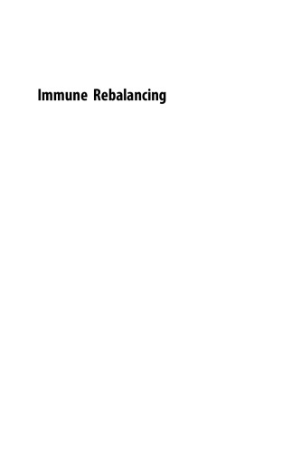 Immune Rebalancing. The Future of Immunosuppression