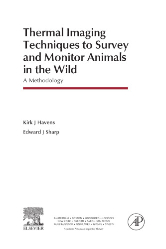 Thermal imaging techniques to survey and monitor animals in the wild : a methodology
