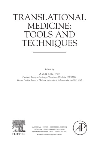 Translational medicine : tools and techniques