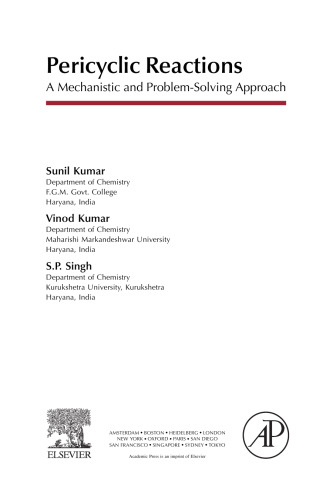 Pericyclic reactions : a mechanistic and problem solving approach
