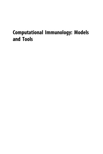 Computational immunology : models and tools
