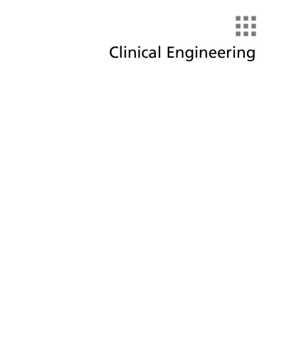 Clinical engineering : from devices to systems