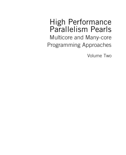 High Performance Parallelism Pearls Volume Two: Multicore and Many-core Programming Approaches
