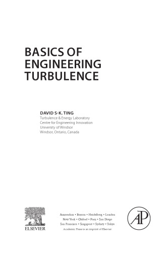 Basics of Engineering Turbulence