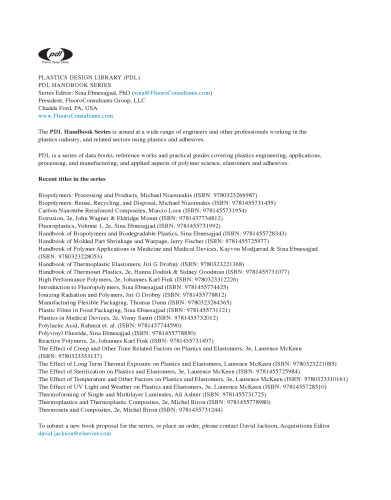 Biopolymers : applications and trends