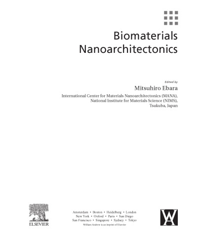 Biomaterials Nanoarchitectonics
