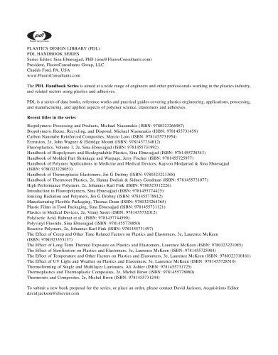 Fluoroplastics, Volume 2, Second Edition: Melt Processible Fluoropolymers - The Definitive User's Guide and Data Book