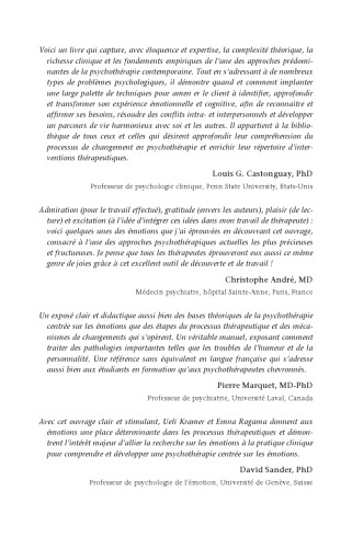 La psychothérapie centrée sur les émotions