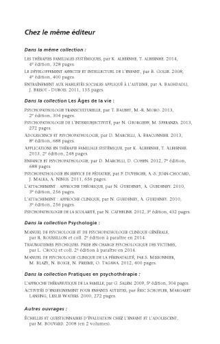 Le développement affectif et cognitif de l'enfant
