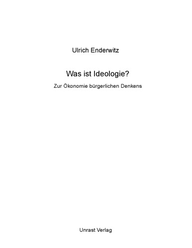Was ist Ideologie?