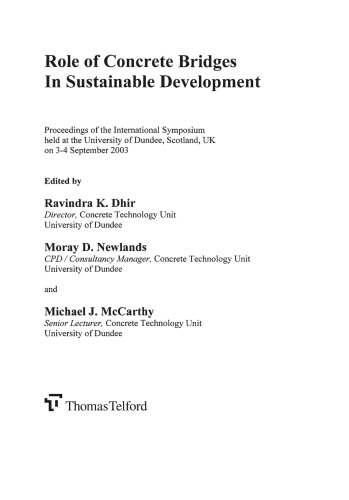 Role of Concrete Bridges in Sustainable Development