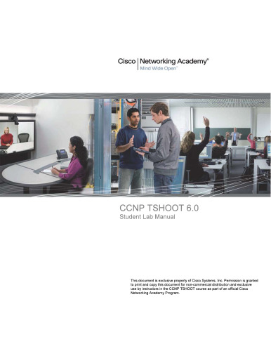CCNP TSHOOT Lab Manual