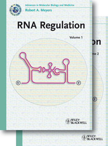 RNA Regulation, 2 Volume Set