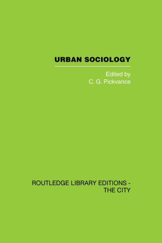 Urban Sociology: Critical Essays
