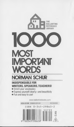 1000 Most Important Words