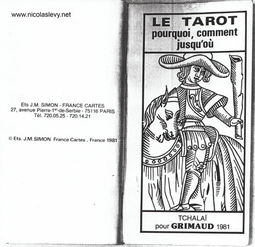 Le Tarot: pourquoi, comment, jusqu’où