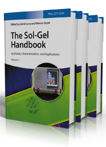 The Sol-Gel Handbook: Synthesis, Characterization and Applications, 3-Volume Set