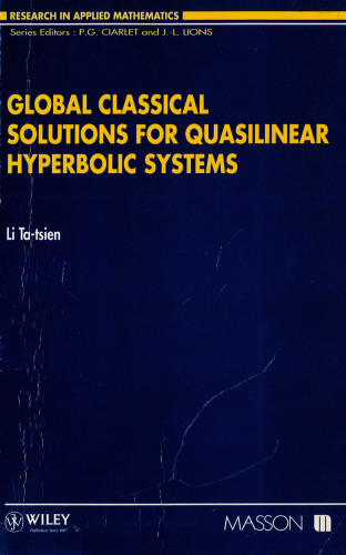 Global Classical Solutions for Quasilinear Hyperbolic Systems