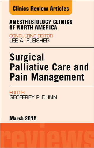 Surgical palliative care and pain management