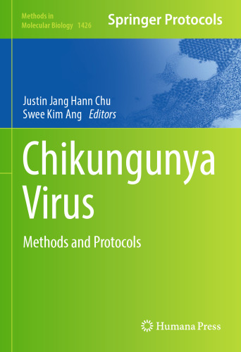 Chikungunya Virus: Methods and Protocols