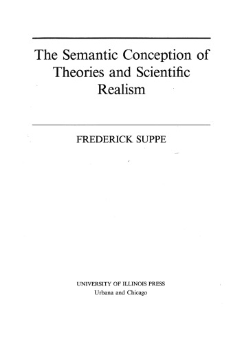 The Semantic Conception of Theories and Scientific Realism