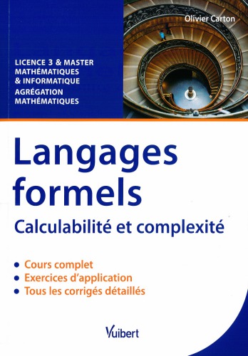 Langages formels : calculabilité et complexité : cours et exercices corrigés