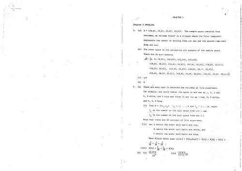 Introduction to the Theory of Statistics: Solutions Manual