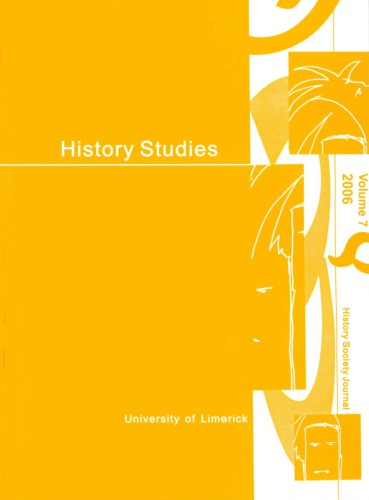 History Studies : University of Limerick History Society Journal