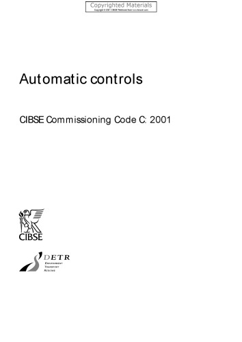 Commissioning Code C: Automatic Controls