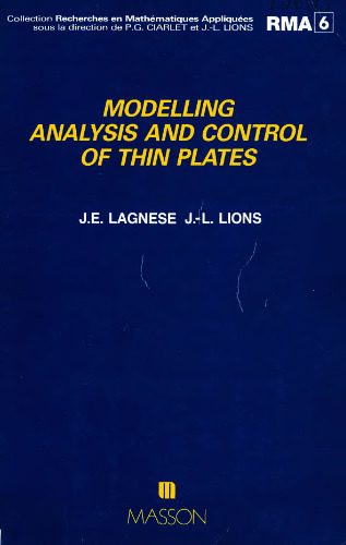 Modelling Analysis and Control of Thin Plates