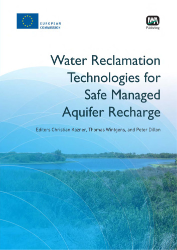 Water Reclamation Technologies for Safe Managed Aquifer Recharge