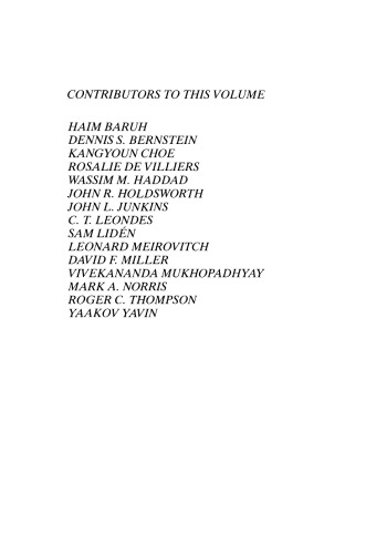 Advances in Aerospace Systems Dynamics and Control Systems: Advances in Theory and Applications : Advances in Aerospace Systems Dynamics and Control Systesm, Part 2 of 3