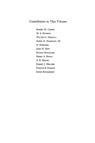 Optical Instruments, Part 2