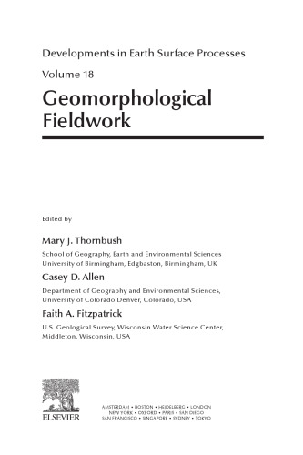 Geomorphological Fieldwork