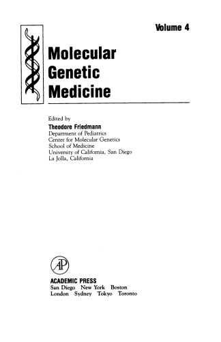 Molecular Genetics Medicine