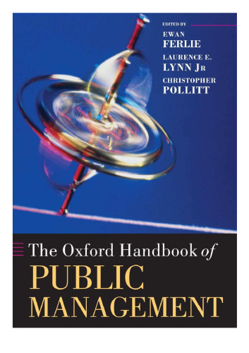 The Oxford Handbook of Public Management