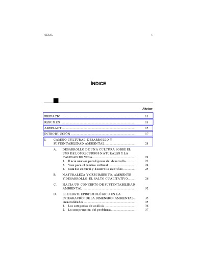La dimensión ambiental en el desarrollo de América Latina