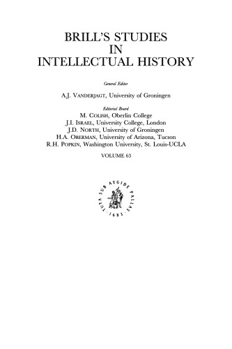 Be Sober and Reasonable. The Critique of Enthusiasm in the Seventeenth and Early Eighteenth Centuries