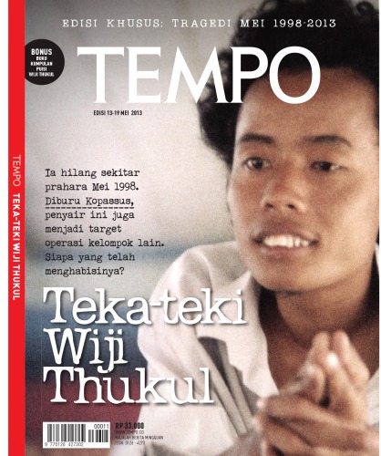 Majalah Tempo - 13 Mei 2013: Teka-teki Wiji Thukul