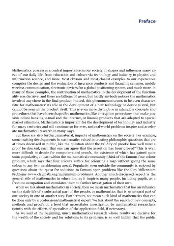 Mathematics and Society