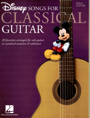 Disney Songs For Classical Guitar