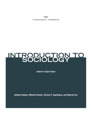 Introduction to Sociology (Seagull Ninth Edition)