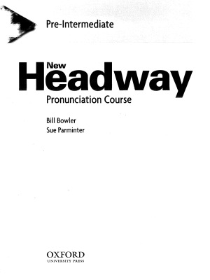 New Headway Pronunciation Course  Pre-Intermediate