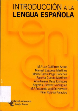 Introducción a la lengua Española