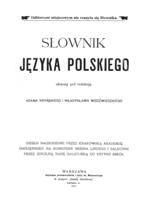 Słownik języka polskiego