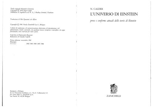 L’universo di Einstein