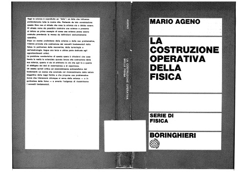 La costruzione operativa della fisica